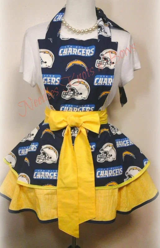 Women’s Los Angeles Chargers Game Day Football Apron