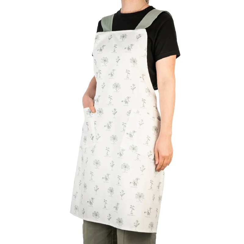 Mary Berry English Garden 100% Cotton Cross Back Apron - Birds