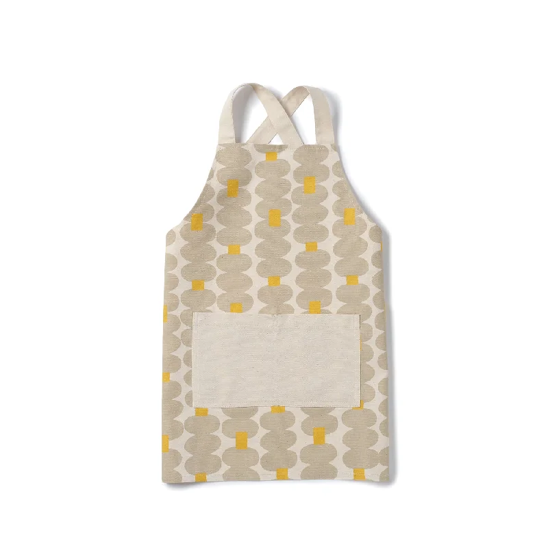 Oddjects Kids Apron in Sand and Pollen