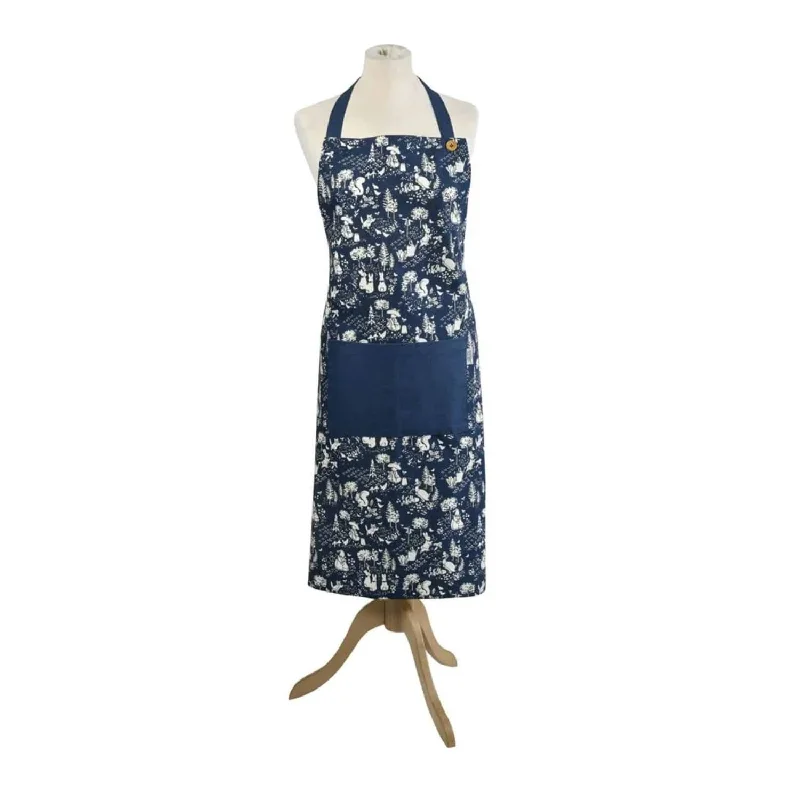 Peter Rabbit Classic Pattern Apron - Dark Blue