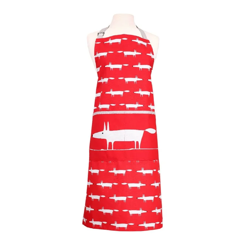 Scion Living Mr Fox Apron - Red