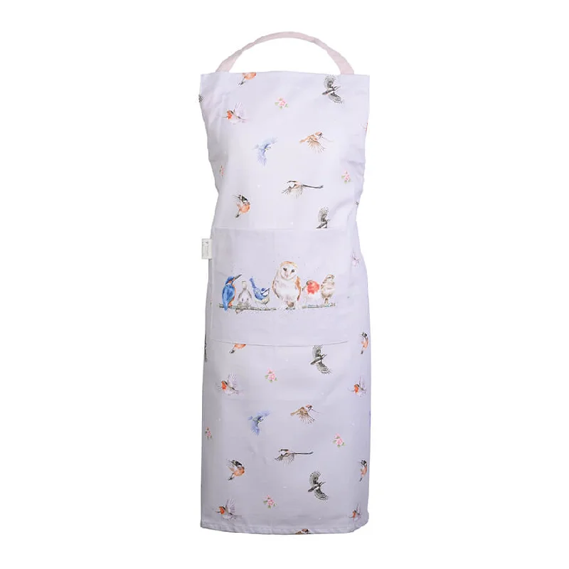 Wrendale Designs by Hannah Dale 100% Cotton Apron - Feathered Friends