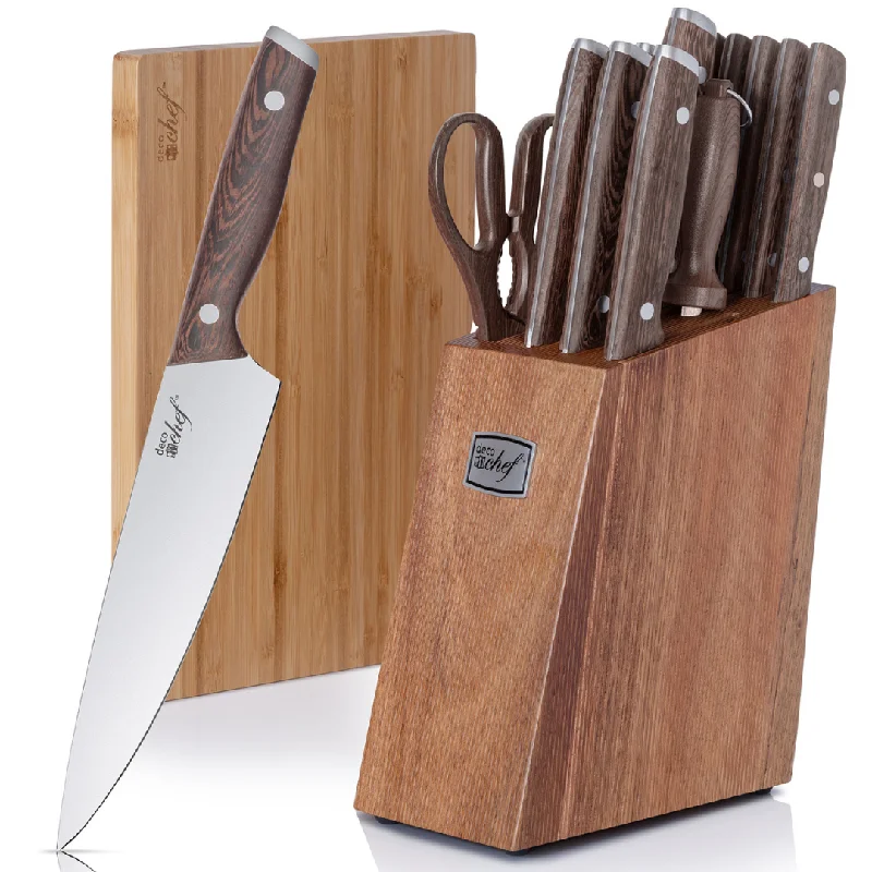 16-Piece Deco Chef Kitchen Knife Set