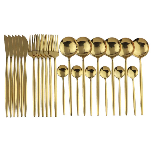 24Pcs Gold