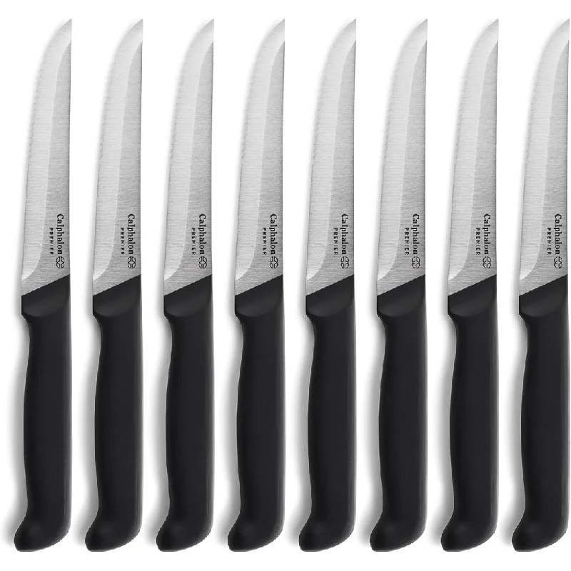 8-Piece Calphalon Premier Carbon Steel Steak Knife Set