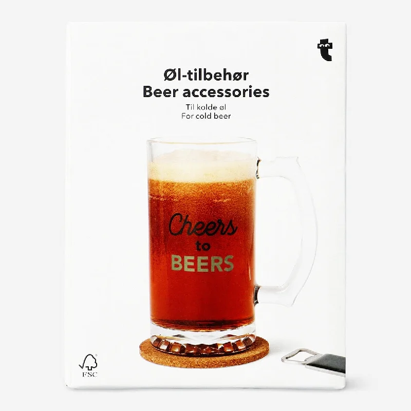 Beer accessories set