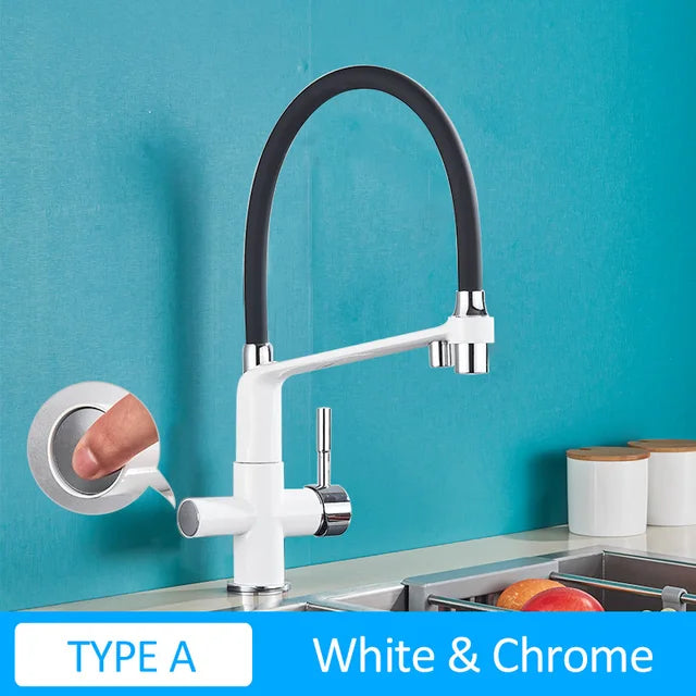 TYPE A-White Chrome