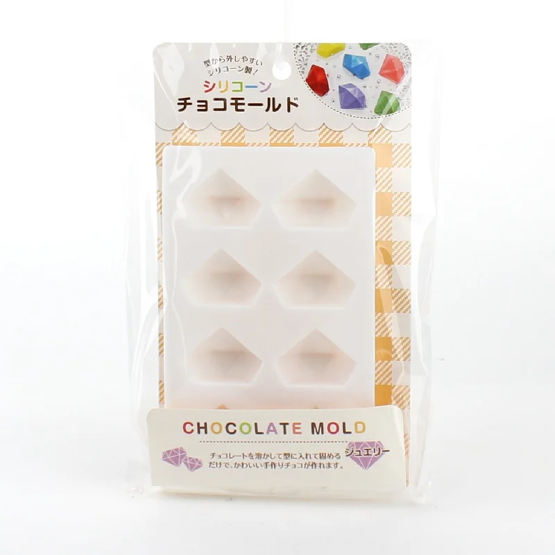 Chocolate Mould (Silicone / Microwave-Safe / Not Dishwasher-Safe / Chocolate Making / Jewelry / 9x14.5cm)