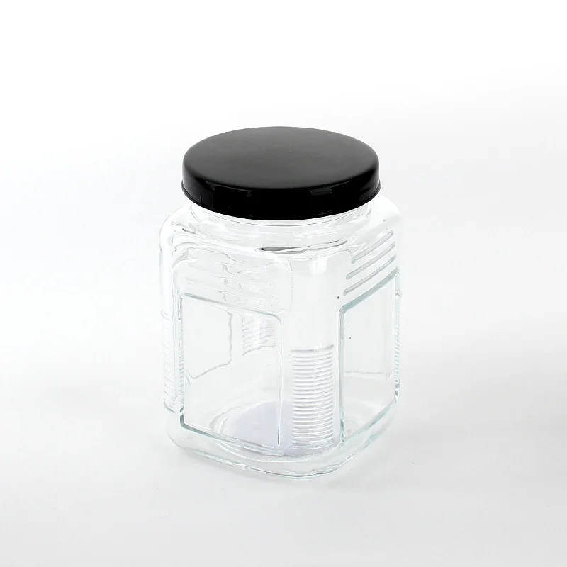 Container with Lid (Glass/BK/830mL)