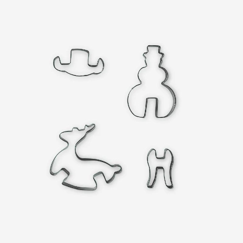 Cookie cutter set. For gingerbread decorations