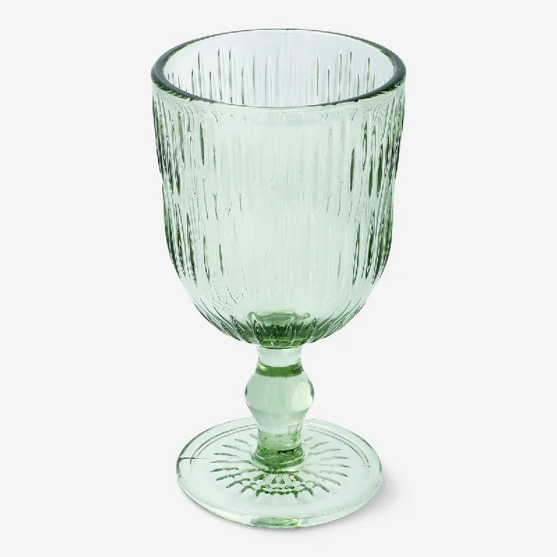 Green Wine Glass