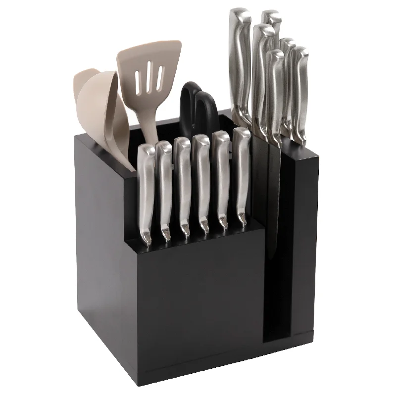 Knife & Utensil Block - Black