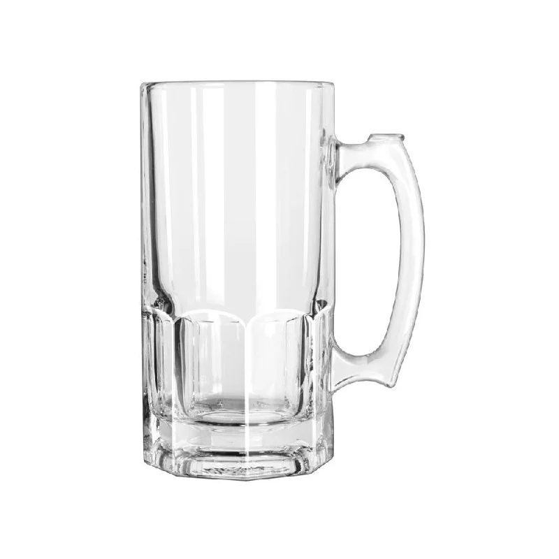 Libbey Gibraltar 34 Oz Super Beer Mug Glass 12 /Case