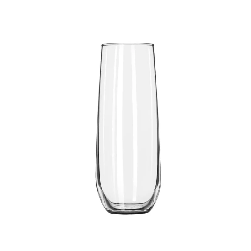 Libbey Stemless 8.5 Oz Flute Glass 12 /Case