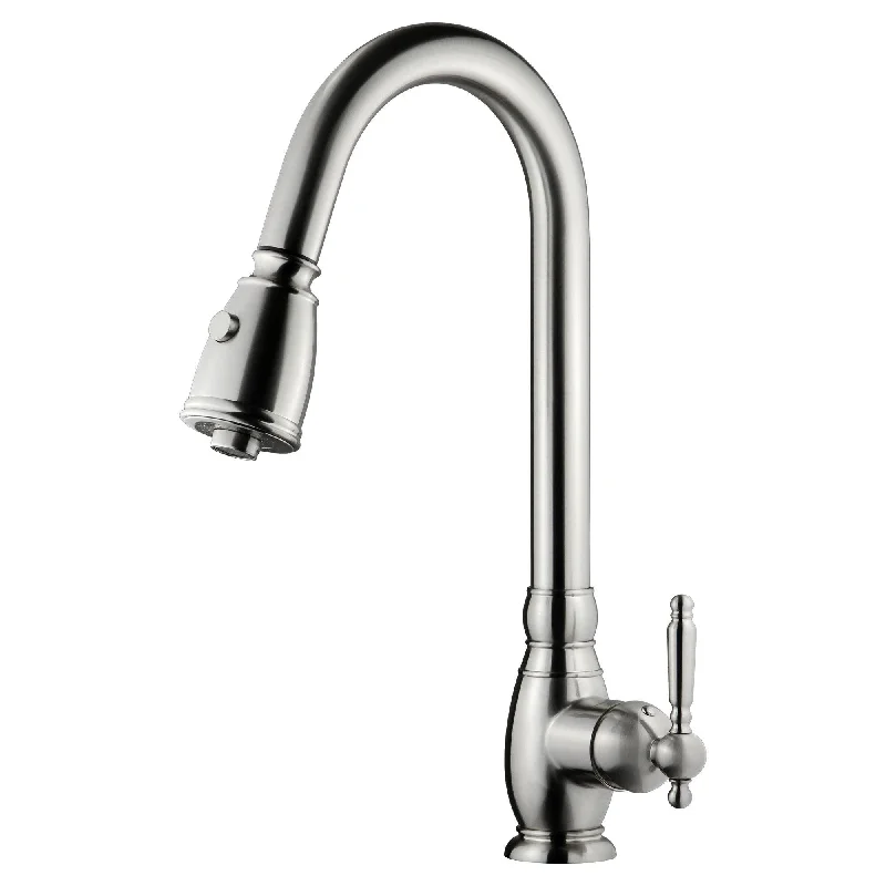 Pull Down Kitchen Faucet LK6B Brushed Nickel