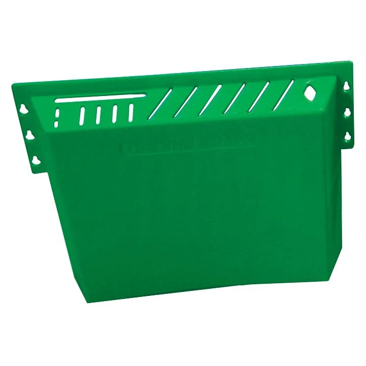 Nella 14 Slot Plastic Knife Rack, Green