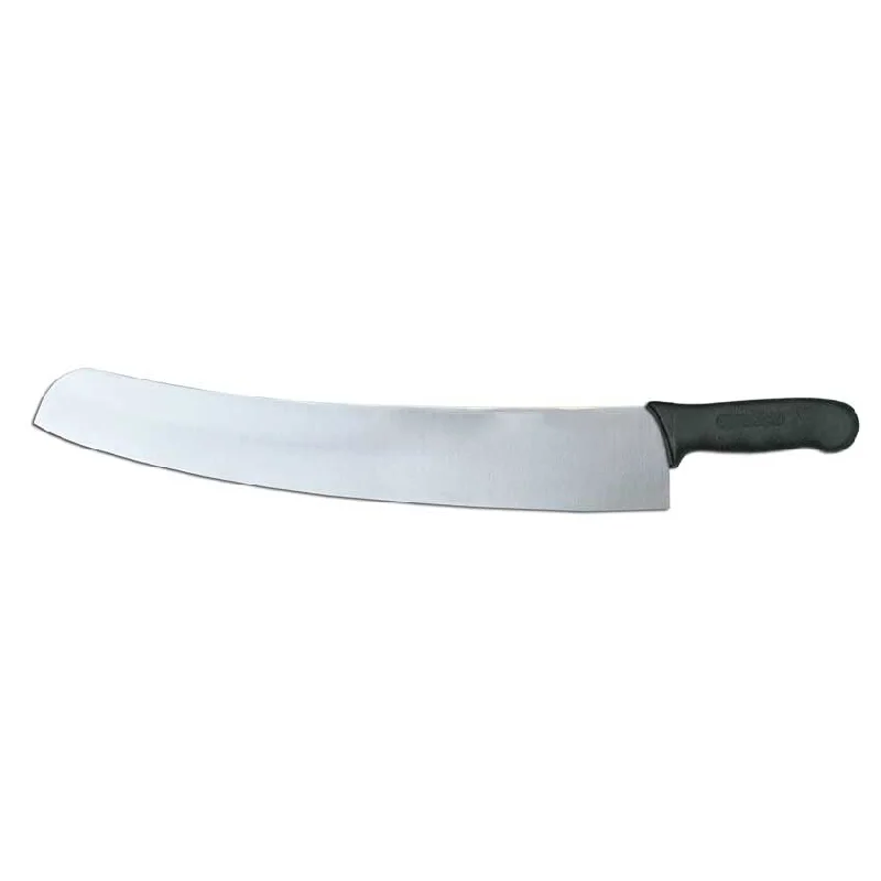 Nella 18" Pizza Knife Rocker Knife with Black DR Handle