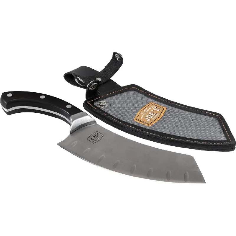 Oklahoma Joe's Blacksmith Cleaver & Chef Knife with Holster