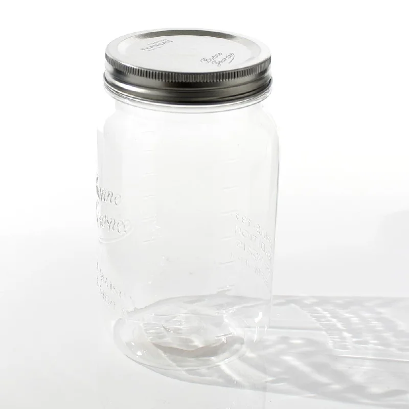 Plastic Canister with Lid 1000mL