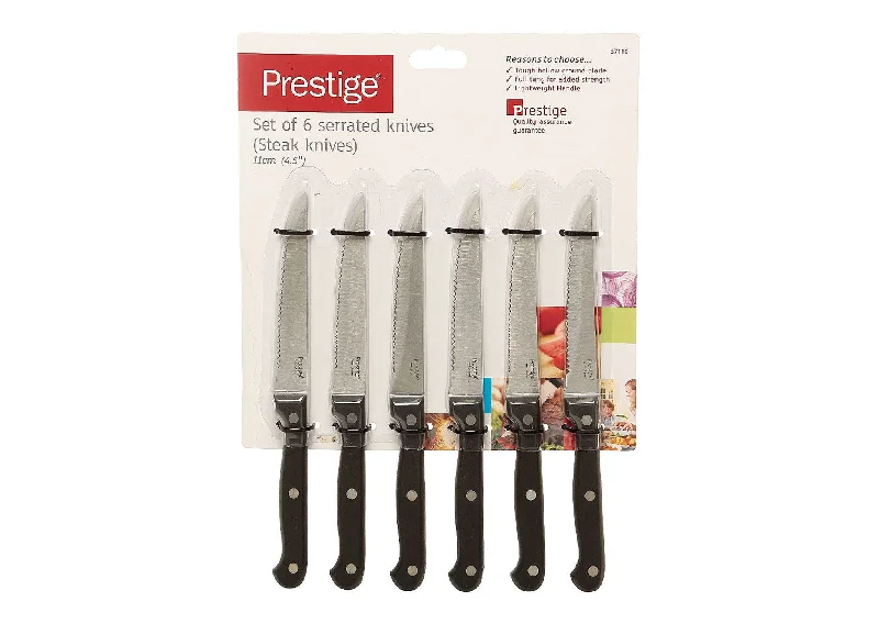 Prestige Set Of 6 Serrated Knives Pr57110