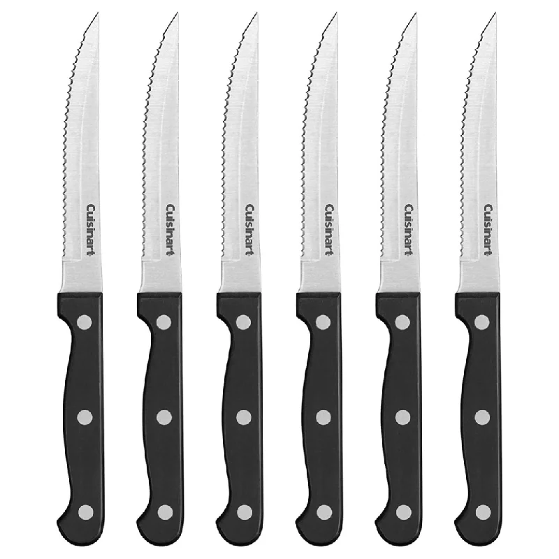 Cusinart 6pc Steak Knife Set With Steel Blades