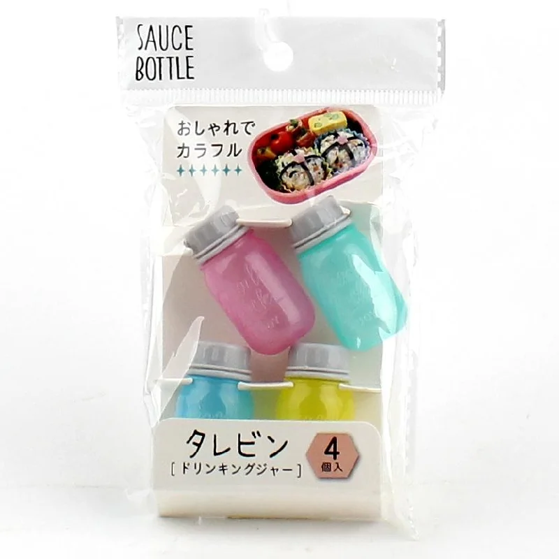 Sauce Bottles (PE/f/Sauce/4xCol/4cm / 7mL (4pcs))