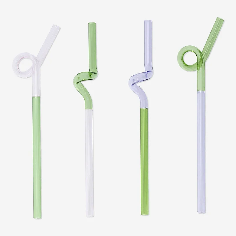 Silly straws. 4 pcs