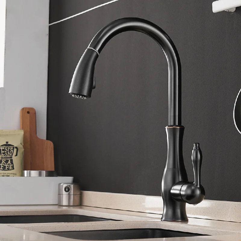 Single Handle Pull Out Kitchen Tap Single Hole Handle Water Tap