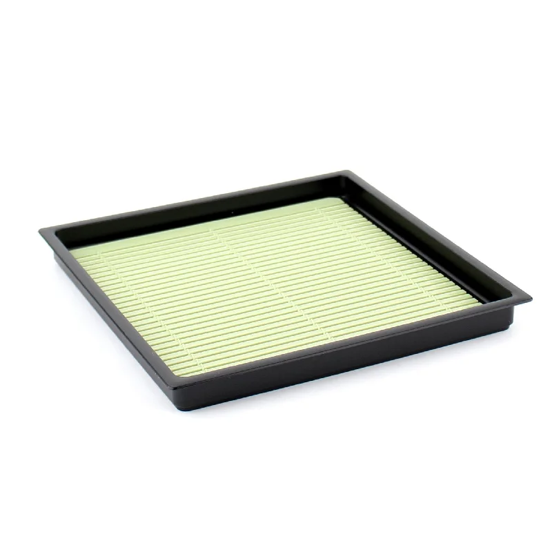 Soba Tray (w/Noodle Drainer/Soba/BK/CR/19.5x19.5cm)