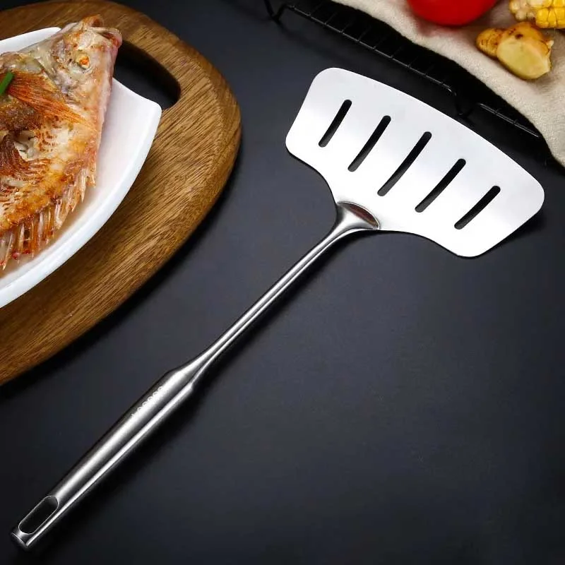 Stainless Steel Wooden Handle Spatula Kitchen Utensils Kitchenware