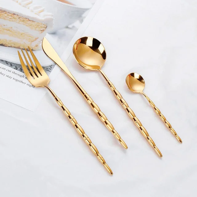 Tableware Stainless Steel Cutlery Set For Home Kitchen Utensils