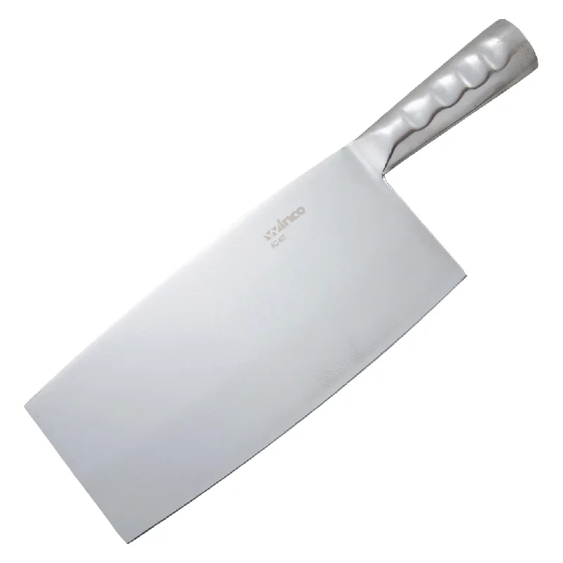 Winco 12.541.25 Stainless Steel Chinese Cleaver Knife