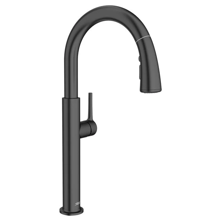 Studio S Single Handle Pull-Down Dual-Spray Kitchen Faucet - Matte Black