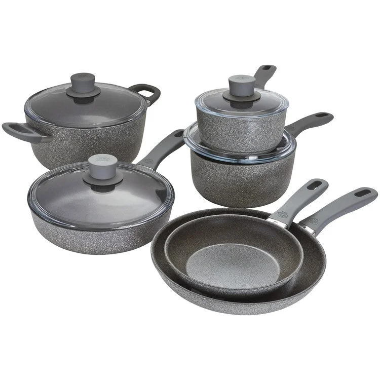 Parma Plus Ten-Piece Nonstick Aluminum Cookware Set