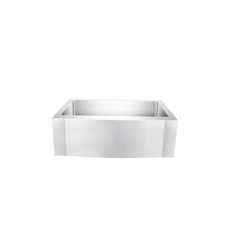 Kitchen Sink 36L x 20W Inch Single Bowl Bremen Farmer Stainless Steel Rectangle