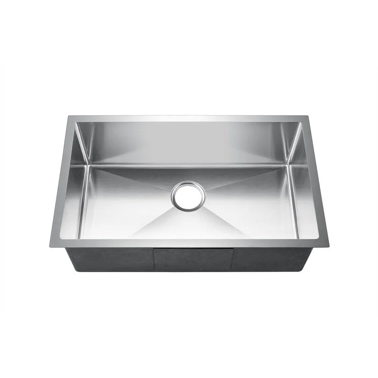 Kitchen Sink 30L x 18W Inch Double Bowl Donahue Stainless Steel Undermount Rectangle