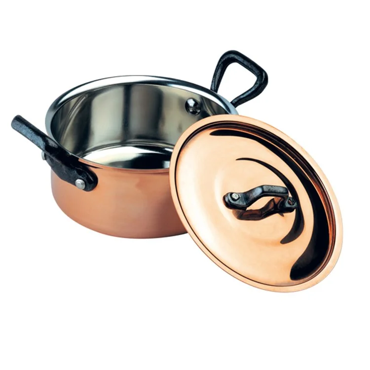 Cuivres de France Mini Stew Pot with Lid