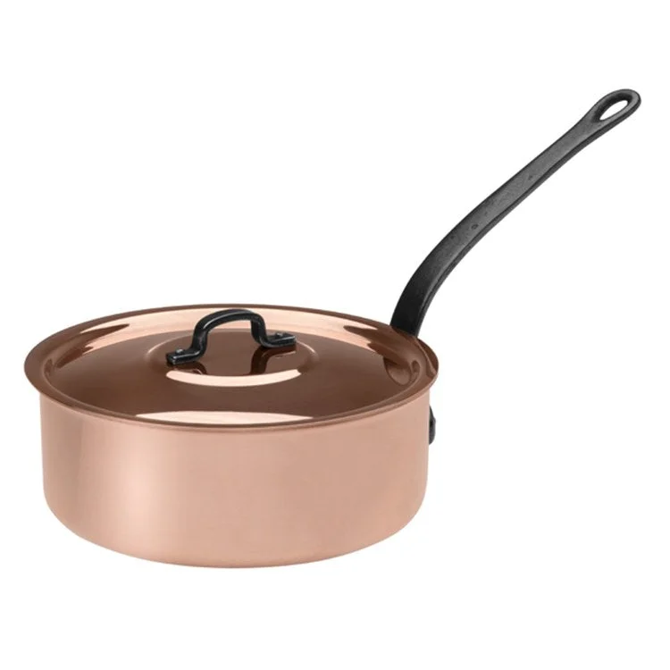 Cuivres de France 8.5" Saute Pan with Lid