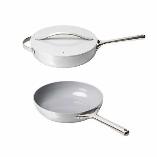 Caraway 3-piece Ceramic Non-stick Sauté Pan Set