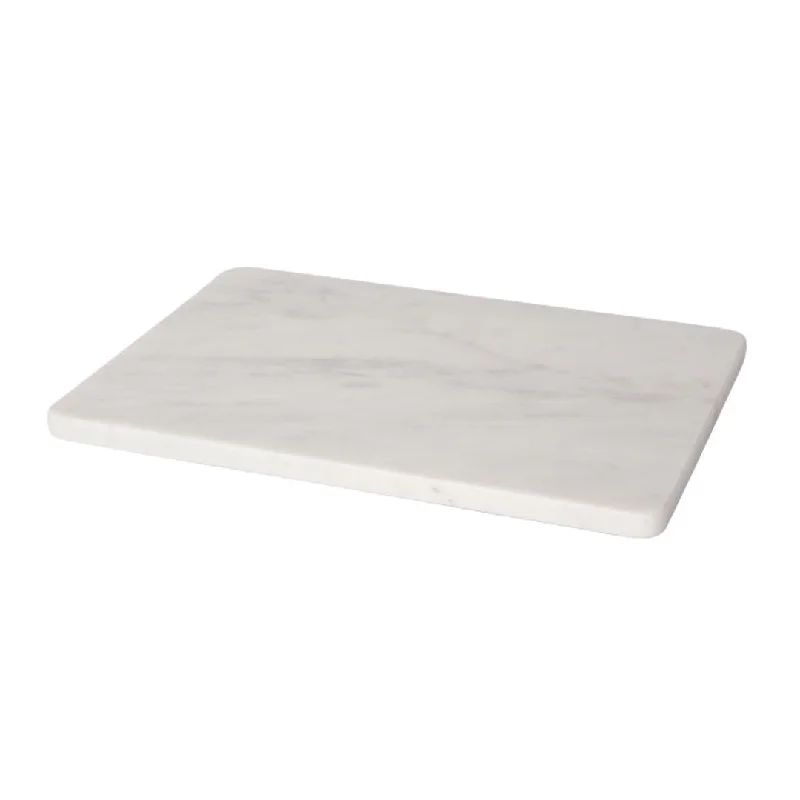 Danica Heirloom 12" x 8" Marble Serving Board, White