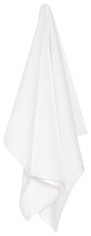 Danica - Ripple Kitchen Dishtowel, White