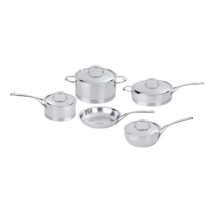 Atlantis Ten-Piece Stainless Steel Cookware Set