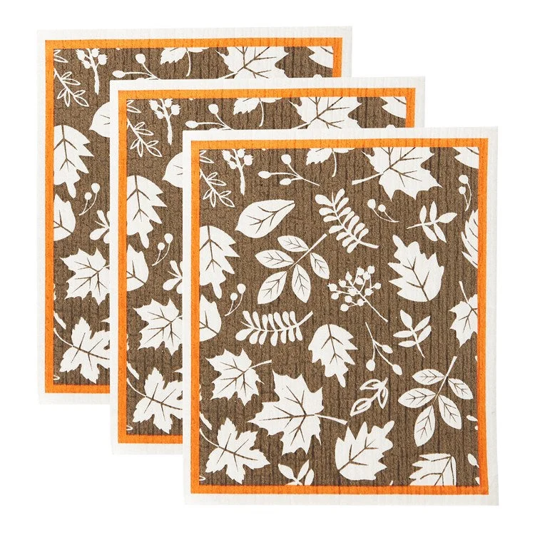 It's Fall Y'All Swedish Dish Cloths Set of 3