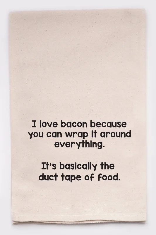 Ellembee - Towel, Bacon is the Duct Tape of Food