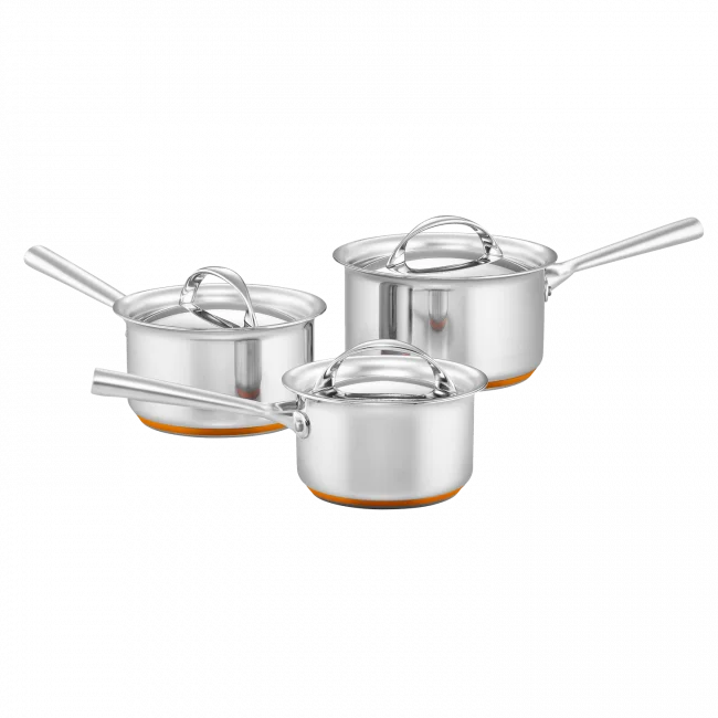 Essteele Per Vita 3 Piece Saucepan Set