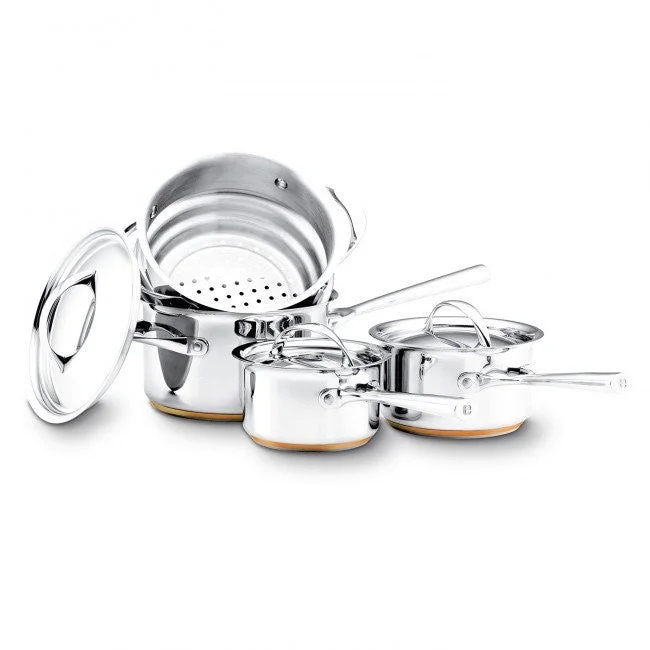 Essteele Per Vita - 4 Piece Set 14/18/20cm Saucepans + Steamer