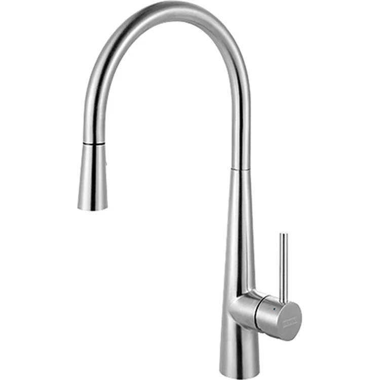 Kitchen Faucet Steel Toggle 1 Lever ADA Stainless Steel 1.75 Gallons per Minute