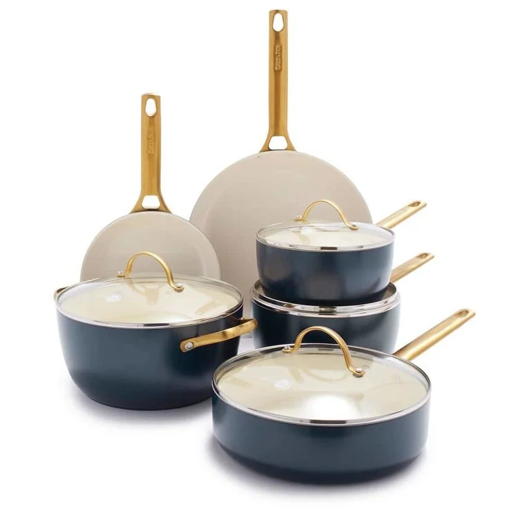 Reserve Ten-Piece Anodized Aluminum Cookware Set - Twilight