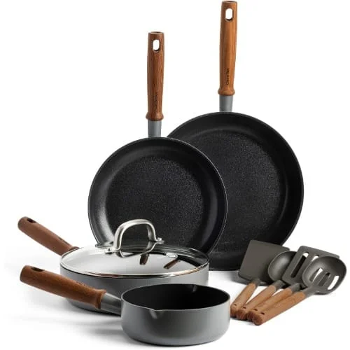 Greenpan Mayflower Pro Hard Anodized Ceramic Nonstick Cookware Set - 9 Piece