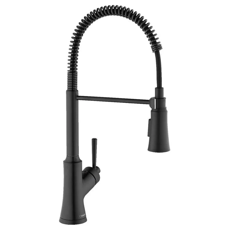 Joleena Semi-Pro Single Handle Pull Down Kitchen Faucet, 1.75 GPM